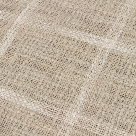 Beni Woven Tasselled Stone + Natural 100% Cotton Throw Blanket 130cm x 180cm - additional product view 3