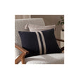 Benton Cotton Cushion Cover Black 40 x 50cm - image 1