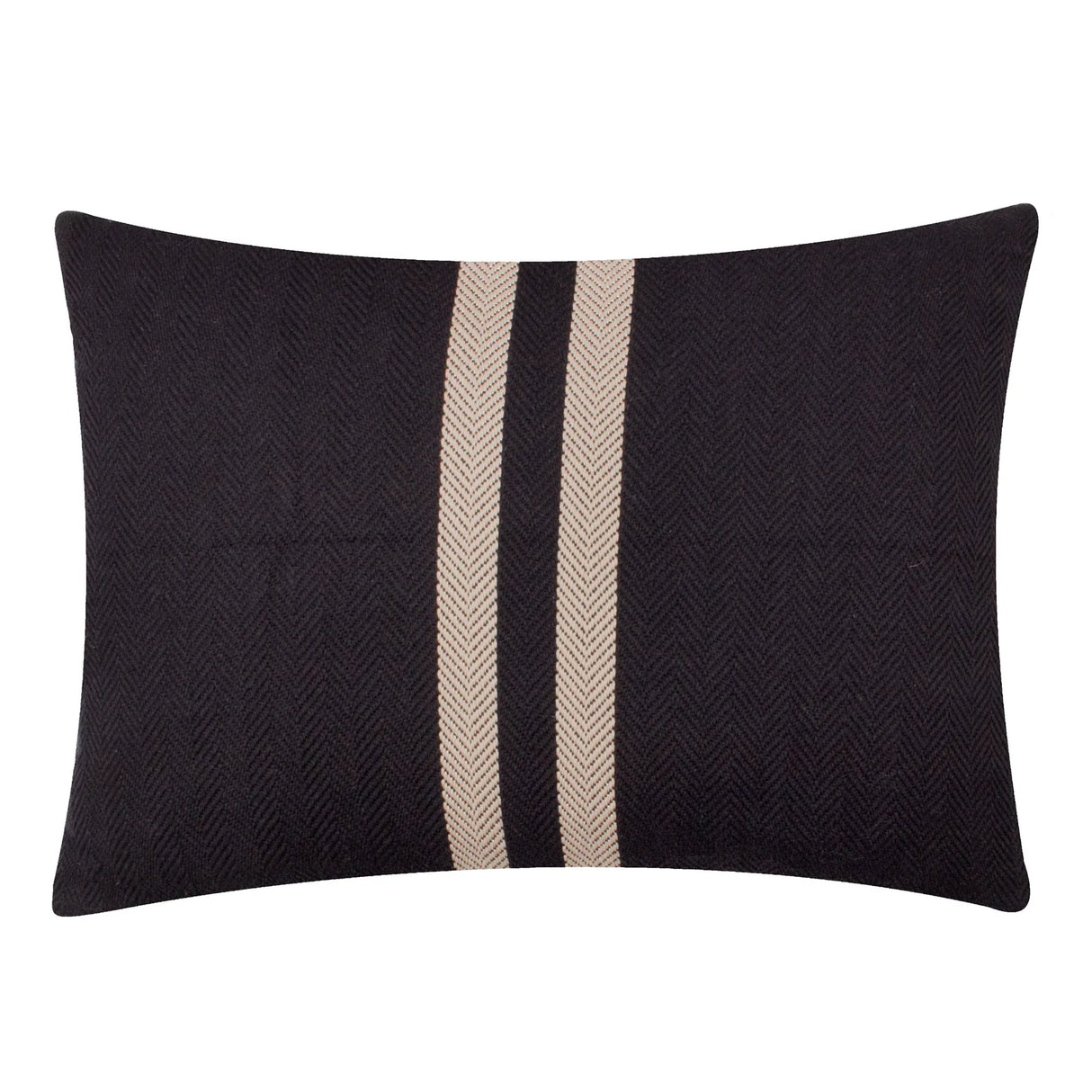Benton Cotton Cushion Cover Black 40 x 50cm - image 2