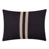 Benton Cotton Cushion Cover Black 40 x 50cm - image 2