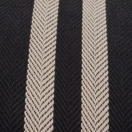 Benton Cotton Cushion Cover Black 40 x 50cm - image 4