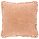 Bertie 100% Cotton Velvet Cashew Cushion Cover or Filled Cushion 45cm x 45cm - additional product view 2