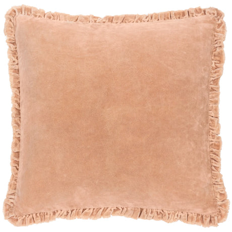 Bertie 100% Cotton Velvet Cashew Cushion Cover or Filled Cushion 45cm x 45cm - additional product view 2