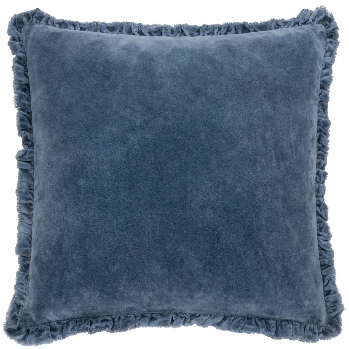 Bertie 100% Cotton Velvet Ink Cushion Cover or Filled Cushion 45cm x 45cm - additional product view 2