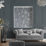 Chervil Denim Made To Measure Roman Blind by Style Furnishings