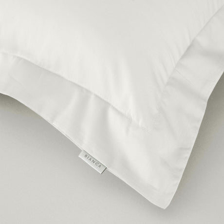 400 Thread Count Cotton Sateen Oxford and Standard Pillowcases by Bianca