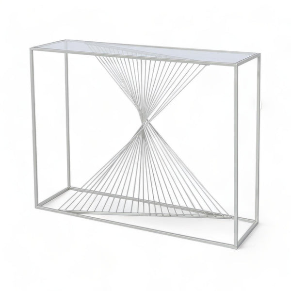 Orion Silver Console Table