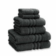 Catherine Lansfield Zero Twist 6 Piece Cotton Towel Bale Set 500GSM - Charcoal