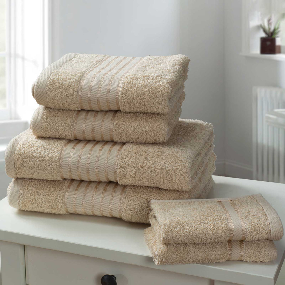 Windsor 500gsm 100% Cotton Towel Bale Collection