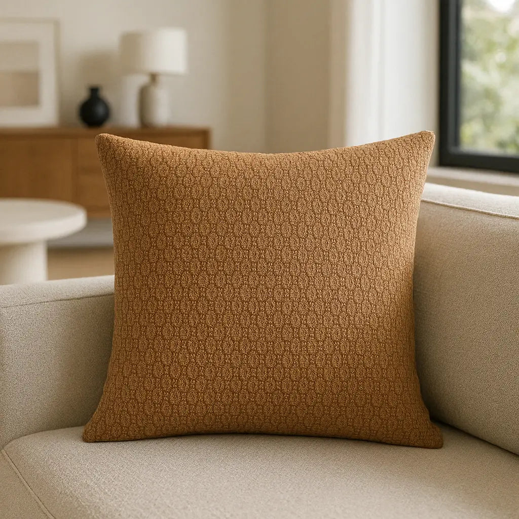 Tryfan 100% Cotton Biscuit Cushion Cover or Filled Cushion 50cm x 50cm