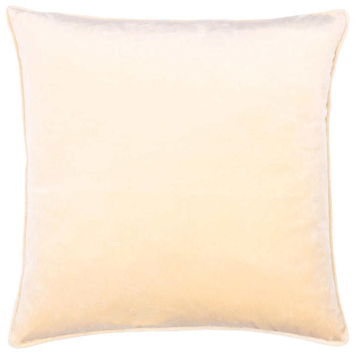 Bloomsbury Ivory Velvet Cushion Cover 20" x 20" - Ideal