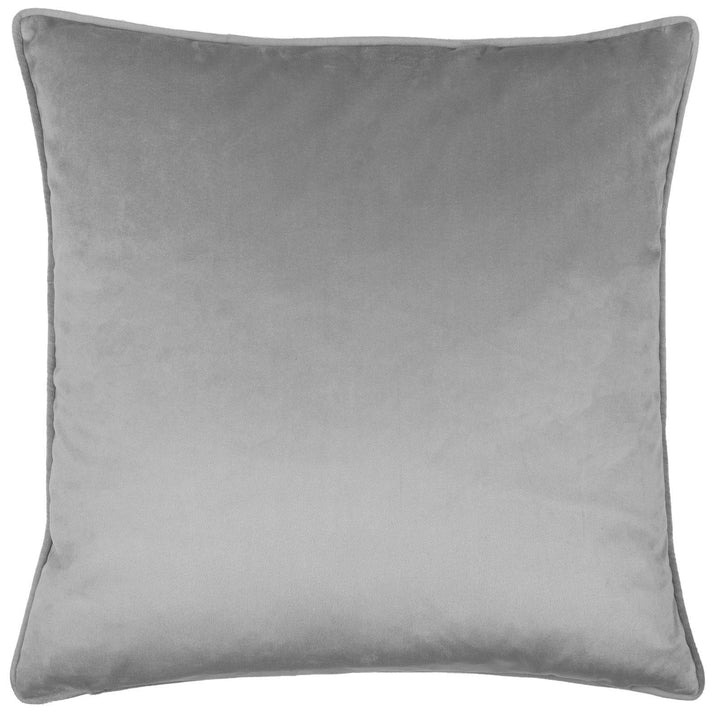 Bloomsbury Silver Velvet Cushion Cover 20" x 20" - Ideal