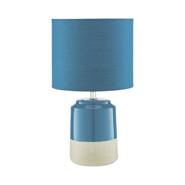 Pop Table Lamp Denim Blue Table Lamps Artisan Abode   