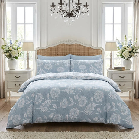 Chrysanthemum Floral Duvet Cover Set 1