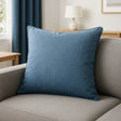 Sorbonne Cotton Cushion Cover 43cm x 43cm (17" x 17") - Light Blue