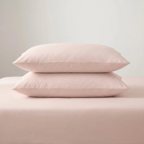 Plain Dye Polycotton Housewife Pillowcases Pair 2