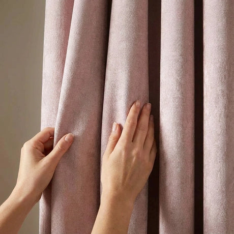 Galaxy Dim Out Woven Thermal Pencil Pleat Curtains 24