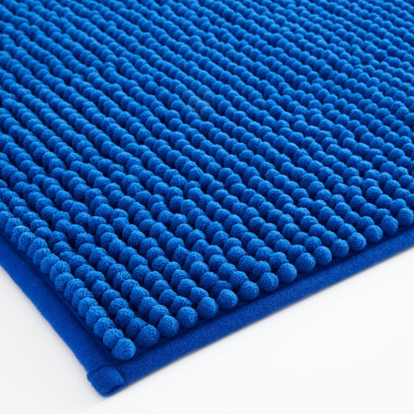 Catherine Lansfield Bobble 50x80cm Bath Mat Cobalt Blue