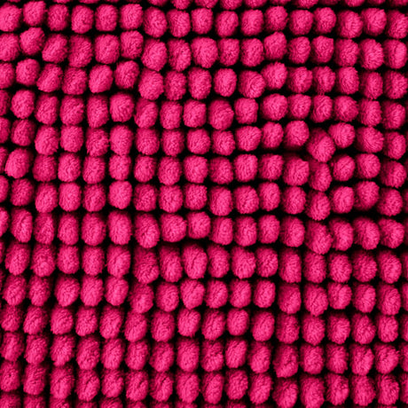 Catherine Lansfield Bobble 50x80cm Bath Mat Hot Pink