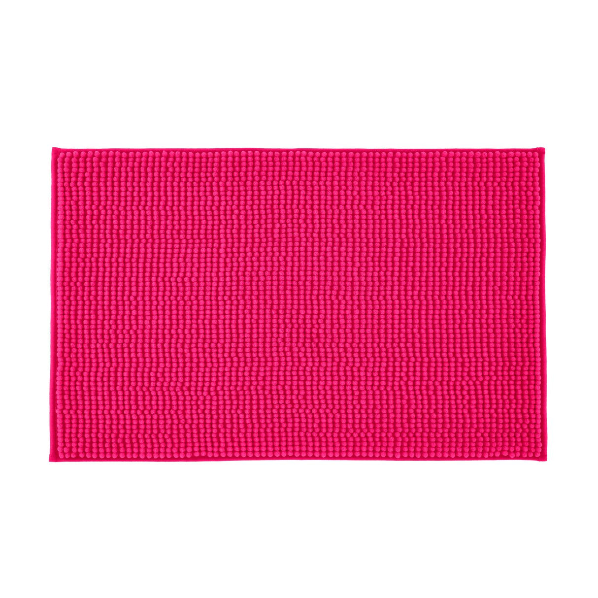 Catherine Lansfield Bobble 50x80cm Bath Mat Hot Pink