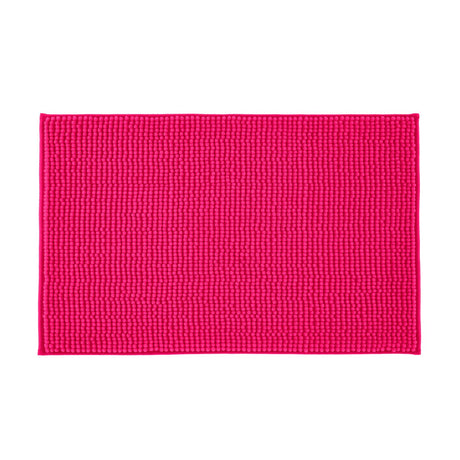 Catherine Lansfield Bobble 50x80cm Bath Mat Hot Pink