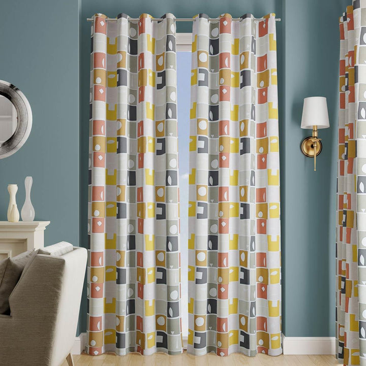 Bonnie Nougat Made To Measure Curtains - Ideal