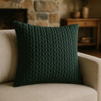 Laurence Llewelyn-Bowen Amory Velvet Cushion Cover 43cm x 43cm - Bottle Green