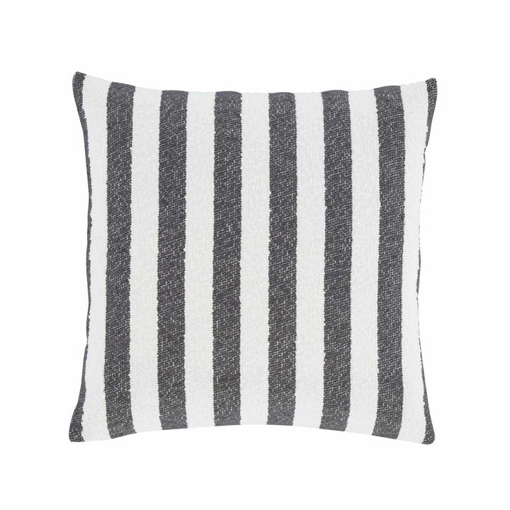Boucle Stripe Charcoal Cushion Cover - Ideal