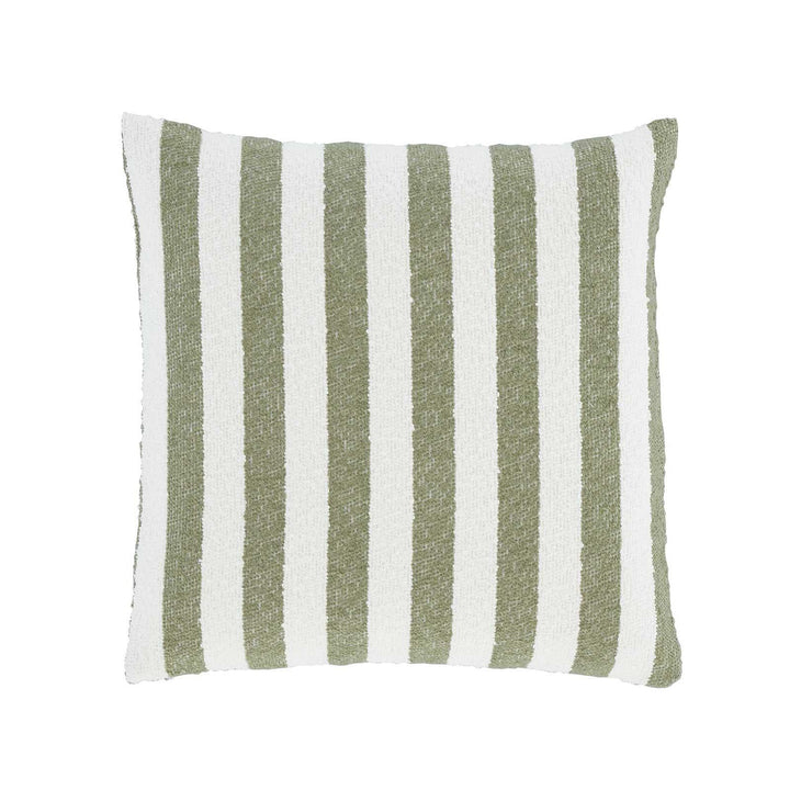 Boucle Stripe Olive Cushion Cover - Ideal