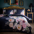 Bouquet List Navy 100% Cotton Duvet Cover Set - main product image