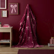 Bows Berry Throw Blanket 120 x 150cm - main product image