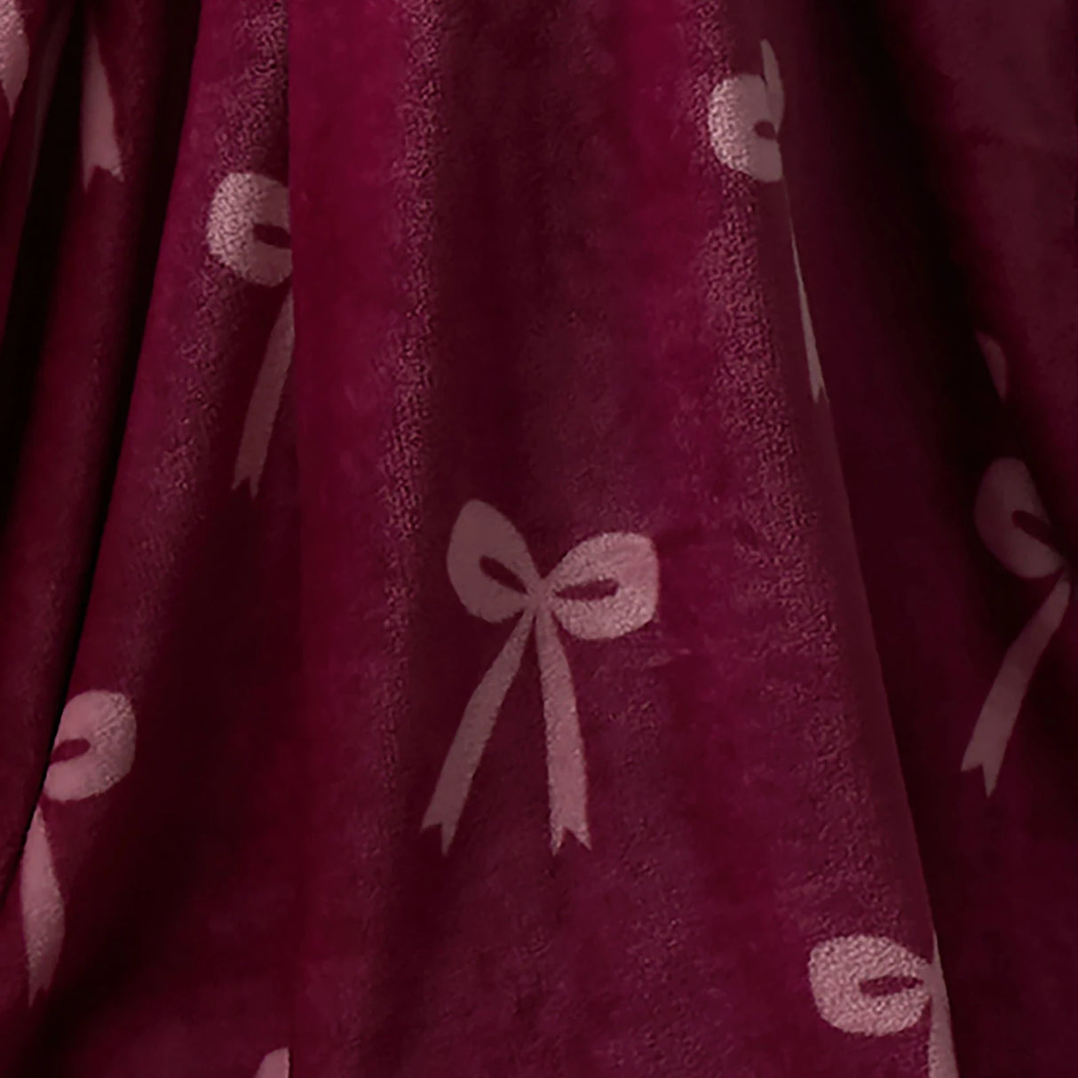 Bows Berry Throw Blanket 120 x 150cm - product image 4