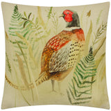 Bramble Pheasant Cushion Cover or Filled Cushion 43cm x 43cm - additional product view 2