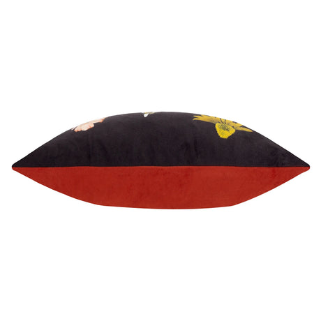 Braywick Velvet Floral Cushion Cover or Filled Cushion 30cm x 50cm - additional product view 3