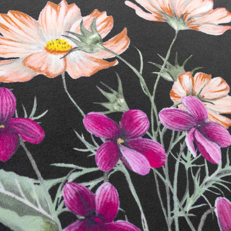 Braywick Velvet Floral Cushion Cover or Filled Cushion 30cm x 50cm - additional product view 4