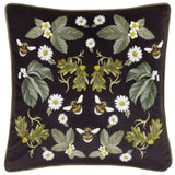 Braywick Velvet Clarence Cushion Cover or Filled Cushion 43cm x 43cm - additional product view 2
