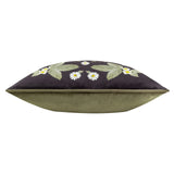 Braywick Velvet Clarence Cushion Cover or Filled Cushion 43cm x 43cm - additional product view 4