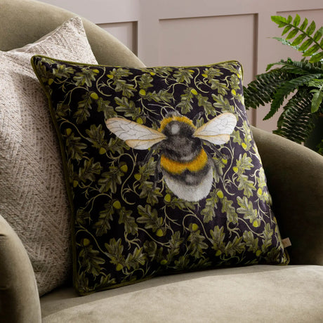 Braywick Velvet Orville Cushion Cover or Filled Cushion 43cm x 43cm - additional product view 1