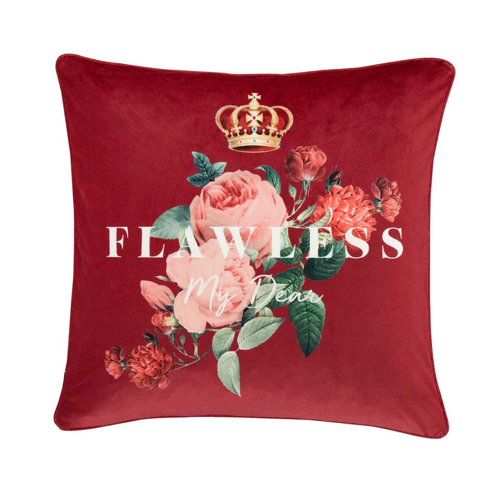 Bridgerton Flawless Floral Cushion Cover 18" x 18" - Ideal