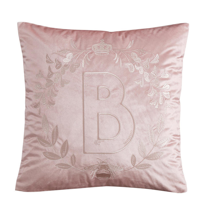 Bridgerton Regency Crown Pink Cushion Cover 18" x 18" - Ideal