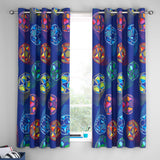 Catherine Lansfield Bright Football Wallpaper Navy Blue