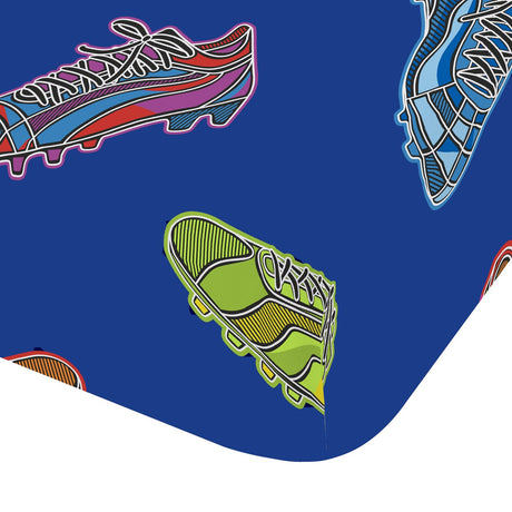 Catherine Lansfield Bright Football Wallpaper Navy Blue