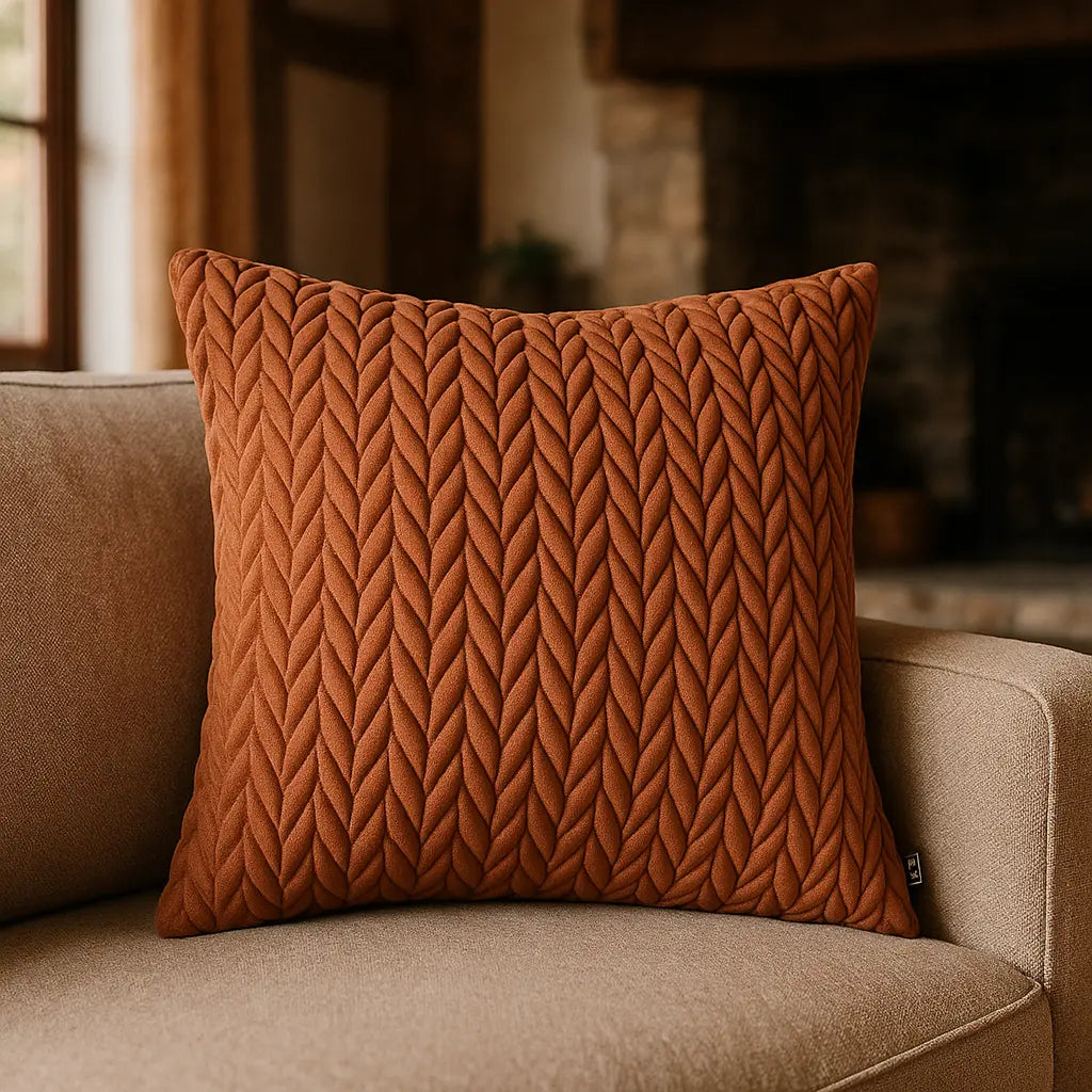 Laurence Llewelyn-Bowen Amory Velvet Cushion Cover 43cm x 43cm - Bronze