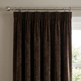 Heavy Chenille Lined Tape Top Pencil Pleat Curtains 8