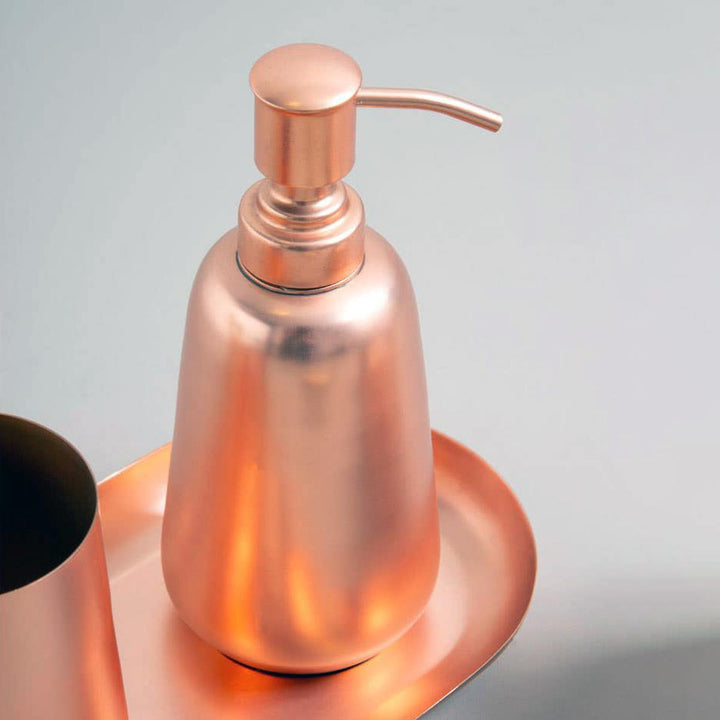 Brushed Copper Dispenser - Ideal