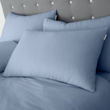 Catherine Lansfield Brushed Cotton Duvet Cover Set with Pillowcase Lansfield Blue