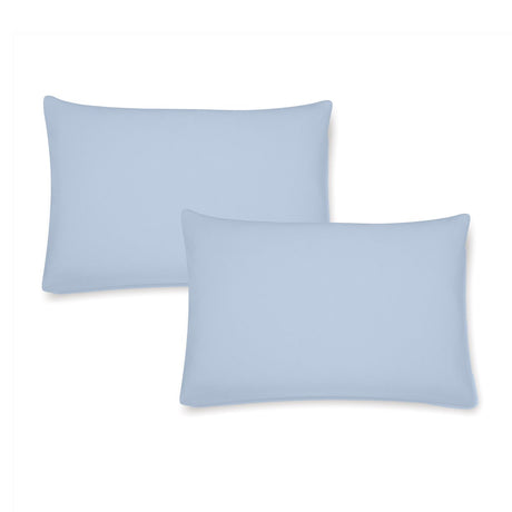 Catherine Lansfield Brushed Cotton Duvet Cover Set with Pillowcase Lansfield Blue