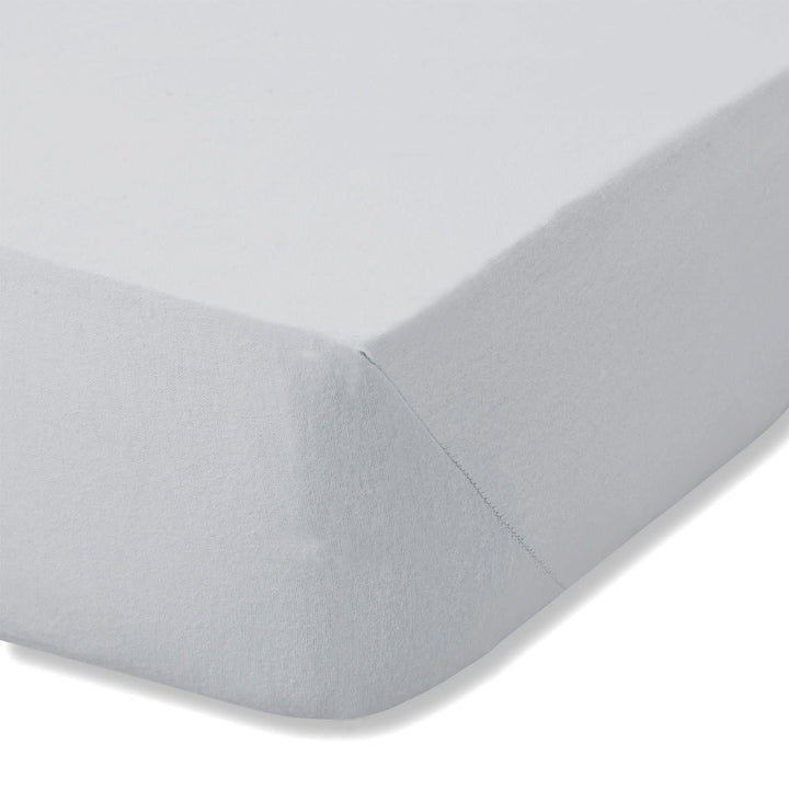 Brushed Cotton Fitted Sheet Grey - Ideal