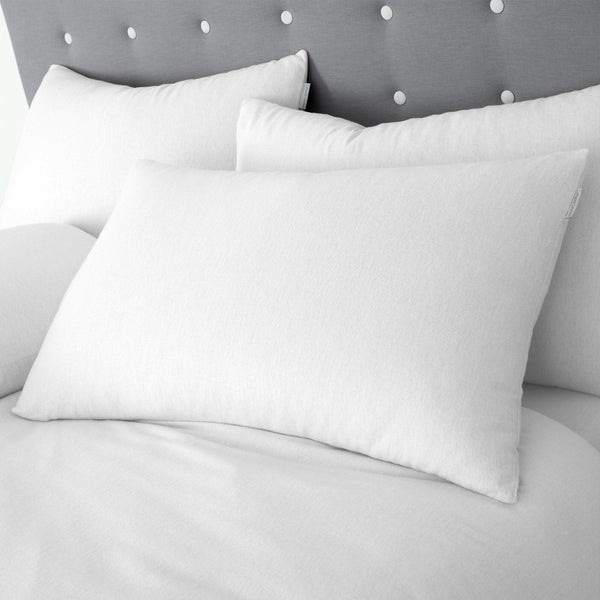Brushed Cotton Pillowcase Pair White - Ideal