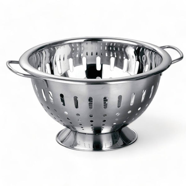 Brushed Stainless Steel Colander - Ideal